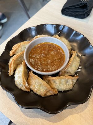 Gyozas  at Shushu Haru  in Montreal