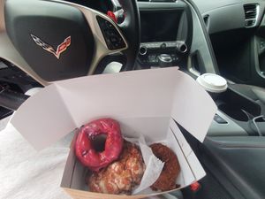 Vegan donuts at Revolution Doughnuts in Decatur