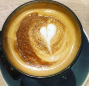 latte at Nectar in Hong Kong Island