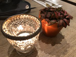 Table decoration at Nectar in Hong Kong Island