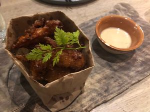 Popcorn chicken at Nectar in Hong Kong Island