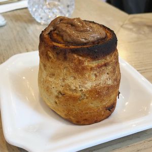 Cinnamon roll at Nectar in Hong Kong Island