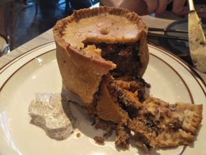Christmas pie at Nectar in Hong Kong Island