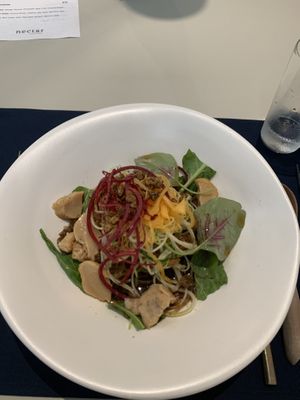 Kelp noodle soup  at Nectar in Hong Kong Island