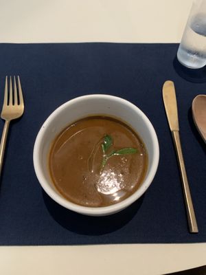 Mushroom soup  at Nectar in Hong Kong Island
