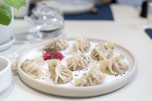 Steamed momo  at Nectar in Hong Kong Island
