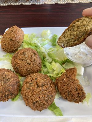Felafel  at Baba Kabob in North Charleston