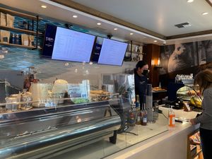 Ordering area at Tidal Coffee in Monterey