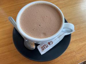 Soja chocolat chaud   at Floe in La Plagne-tarentaise