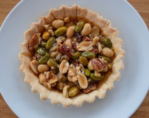 Tarte aux noix  at Floe in La Plagne-tarentaise