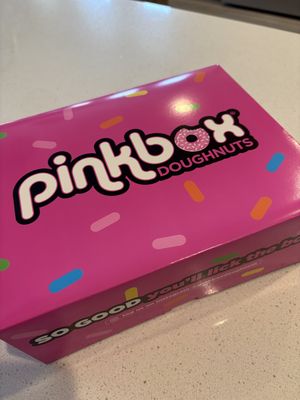Box of 6  at Pinkbox Doughnuts in St George