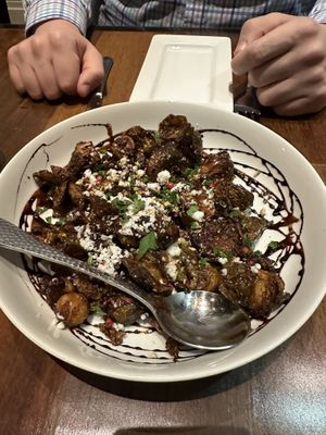 Brussels appetizer  at Registry Bistro in Toledo