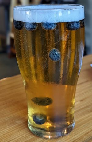 Happi Daze Blonde Ale at Pig Minds Brewing in Machesney Park