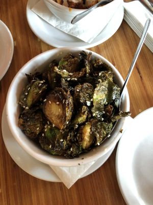 Brussels sprouts  at Pig Minds Brewing in Machesney Park