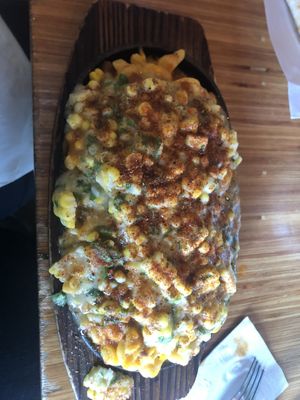 I’m corny Mac and cheese bowl  at Pig Minds Brewing in Machesney Park