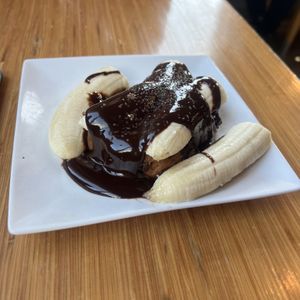 chocolate chip loaf cake (wknd special)  at Pig Minds Brewing in Machesney Park