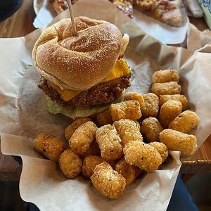 chikin deluxe special at Pig Minds Brewing in Machesney Park