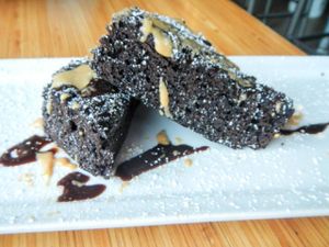 brownies at Pig Minds Brewing in Machesney Park