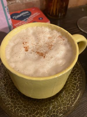 Hot mulled cider at Fox Tale Fermentation Project in San Jose