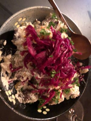 Potato Salad at Fox Tale Fermentation Project in San Jose