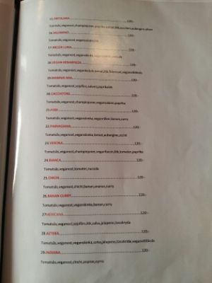 more vegan pizzas  at O'Mamma Mia in Stockholm