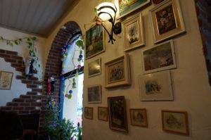 Cozy environment at O'Mamma Mia in Stockholm