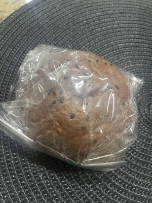 Red bean bun   at The Purple Potato in Deland