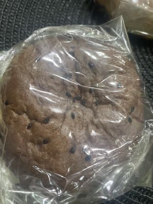 Black bean bun   at The Purple Potato in Deland