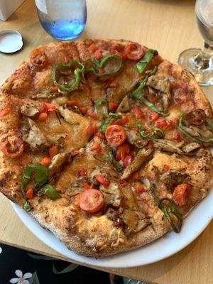 Chicken vegan  at Pizzería Carlos - Calle José María Moreno Galván in Sevilla