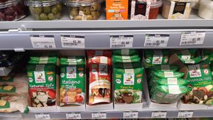 tofu at Fresh The Good Food Market - Heuston Station in Dublin