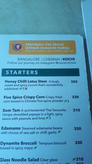  at Nasi And Mee Asian Canteen in Ernakulam