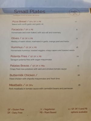 Menu Jan 2023 at Peekaboo Backyard Eatery in Kaitaia