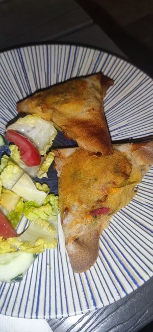 vegetarian pastilla at Teteria Almedina in Almeria