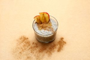 Chiapudding with Apple-Cinnamon Topping at Sishaus in Graz