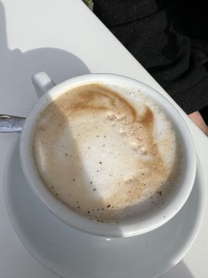 Cappuccino di soia  at House Cafe in Pisa