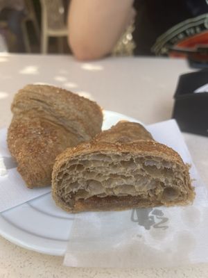 Fig marmalade croissant   at House Cafe in Pisa