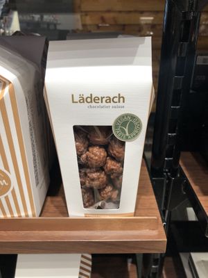 Popcorn   at Läderach Chocolatier Suisse in Dubai