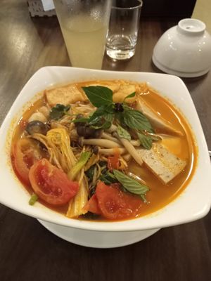 I always tell the owner/cook to prepare something i will like. And again it was delicious at Shala Vegan House in Da Nang