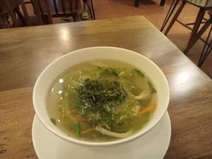 AND my favourite bitter melon soup at Shala Vegan House in Da Nang