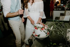 It was a wonderful day - made better by this cake! at Grão a Grão in Caldas Da Rainha