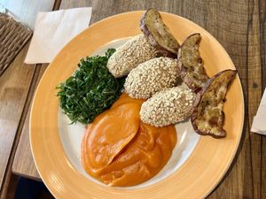 Vegan meal  at ASA Açaí in Rio De Janeiro