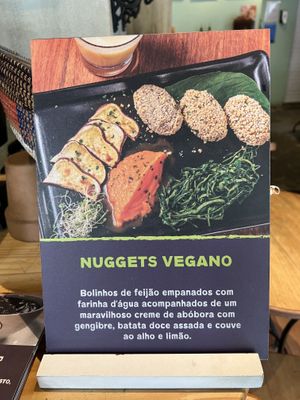 Vegan meal  at ASA Açaí in Rio De Janeiro