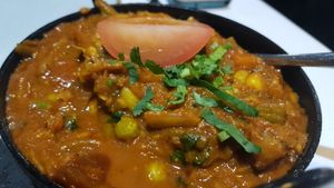 Vegetable balti (vg) at Goa in Sunderland