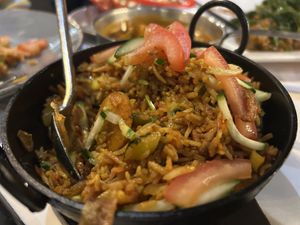 Veg biriyani   at Goa in Sunderland