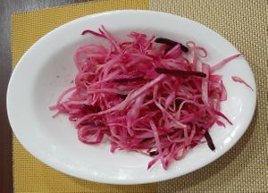 Cabbage salad at Orchis Vegan Cafe - Орчис  in Ulaanbaatar