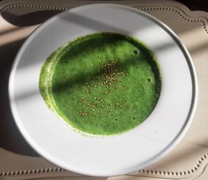 Broccoli+spinach soup at Orchis Vegan Cafe - Орчис  in Ulaanbaatar