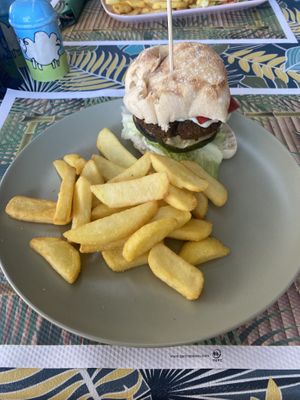 I also had some chocolate cake which was delicious!  at Bij Fleur in Torrox Costa