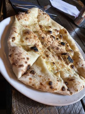 Garlic bread   at Tre Ciccio in Bury