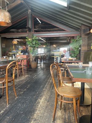 Upstairs seating area   at Tre Ciccio in Bury
