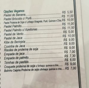 Bom preço at Pastelaria Cezário Noguti in Sao Paulo